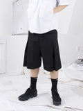 Frommark New Tuck Details Shorts Black