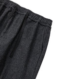 Ajo Oversized Wool Trousers [GREY]