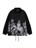 Ajo MM Collage Coach Jacket [BLACK]