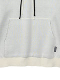 Ajo Crying Boy Cotton Knit Hoodie [IVORY]