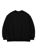 Ajo MM Face Oversized Sweatshirt [BLACK]