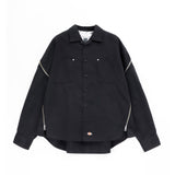 Facetasm Multi Zipped Shirt Black