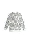 Frommark All Over Graphic Sweatshirt White