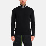 Iceberg polo neck sweater with white logo