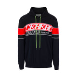 Iceberg hooded sweater with red stripe and contrast double logos
