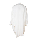 Ilmol Asymmetric Long Shirt Jacket White