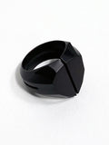Julius Erebus Silver 925 Ring Black