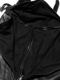 Julius Black Lambskin Leather Shoulder Bag Ver 1