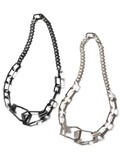 Julius Gallu Chain Necklace Silver