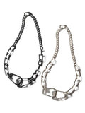 Julius Gallu Chain Necklace Black