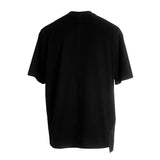 Komakino Black Loose T-shirt with Pocket