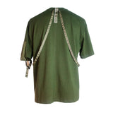 Komakino Green Loose T-shirt with Pocket