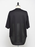 Nilos T0Z Black Printed Oversized SS T-shirt