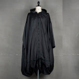 NILøS Parachute Poncho Black