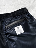 Nilos Black Shorts with Detachable Sling Bag