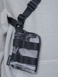 TBN Black Liquid Wallet with Adjustable Strap