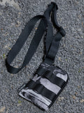 TBN Black Liquid Wallet with Adjustable Strap