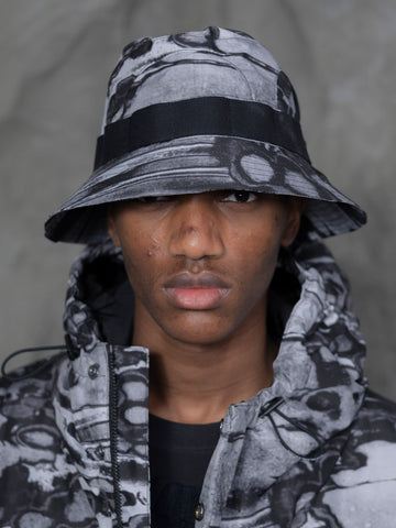 TBN Black Liquid Canvas Band Bucket Hat