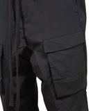 Thom Krom Ribbed Cuffs Drop-Crotch Trousers