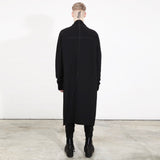 Thom Krom Back Stitch Long Cardigan Black