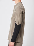 Thom Krom Bi-Colored Sleeve LS Shirt