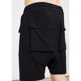 Thom Krom 3D Pocket Drop-Crotch Shorts