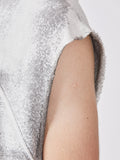 Thom Krom Dirty White Sleeveless Hoodie