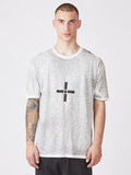 Thom Krom Cross Graphic Dirty White T-shirt