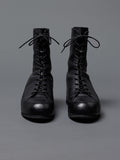 TVA Lace-up In Heel Leather Boots