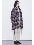 Unnorm Oversized Checked Outer Shirt