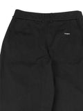 Ajo Oversized Cotton Nylon Pants Black