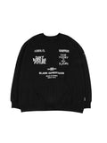 Ajo Embroidered Logo Sweater Black