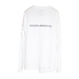 Bmuette Two Hands Gallery LS T-shirt White