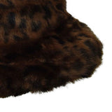 Kangol Faux Fur Casual Leopard