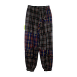 PAM Over Its Shadow Dark Checked Pants