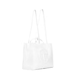 Telfar Large White Shopping Bag