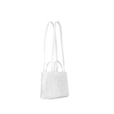 Telfar Medium White Shopping Bag