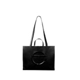 Telfar Large Black Shopping Bag