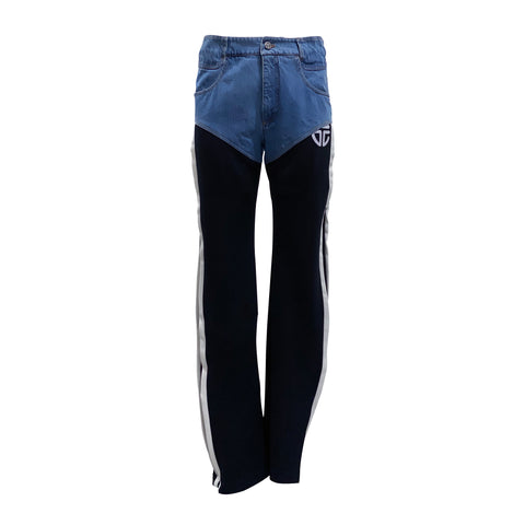 Telfar Track Jeans Black